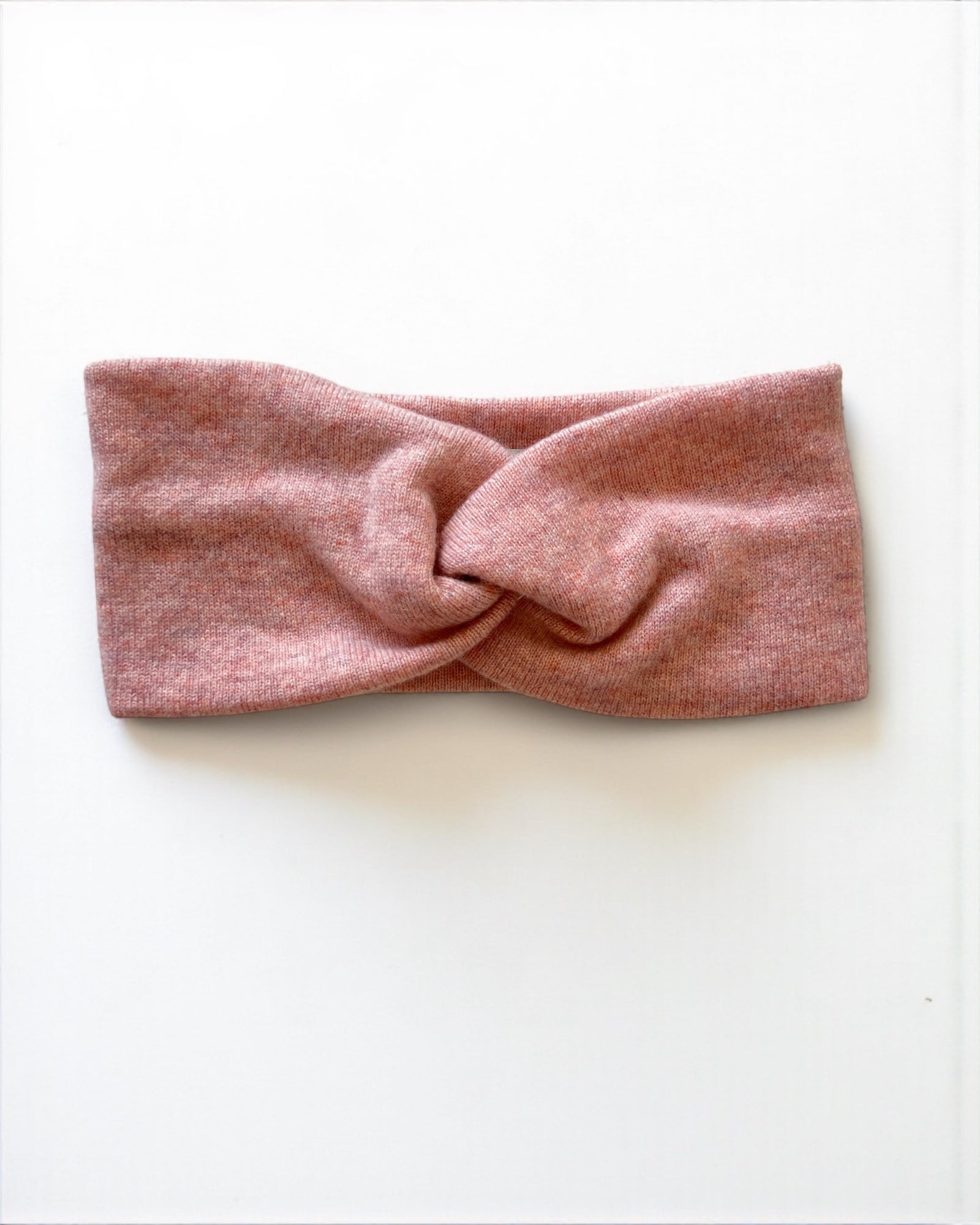 Pink knotted headband