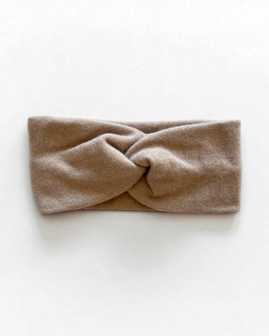 Pure Cashmere Women Headband - Taupe
