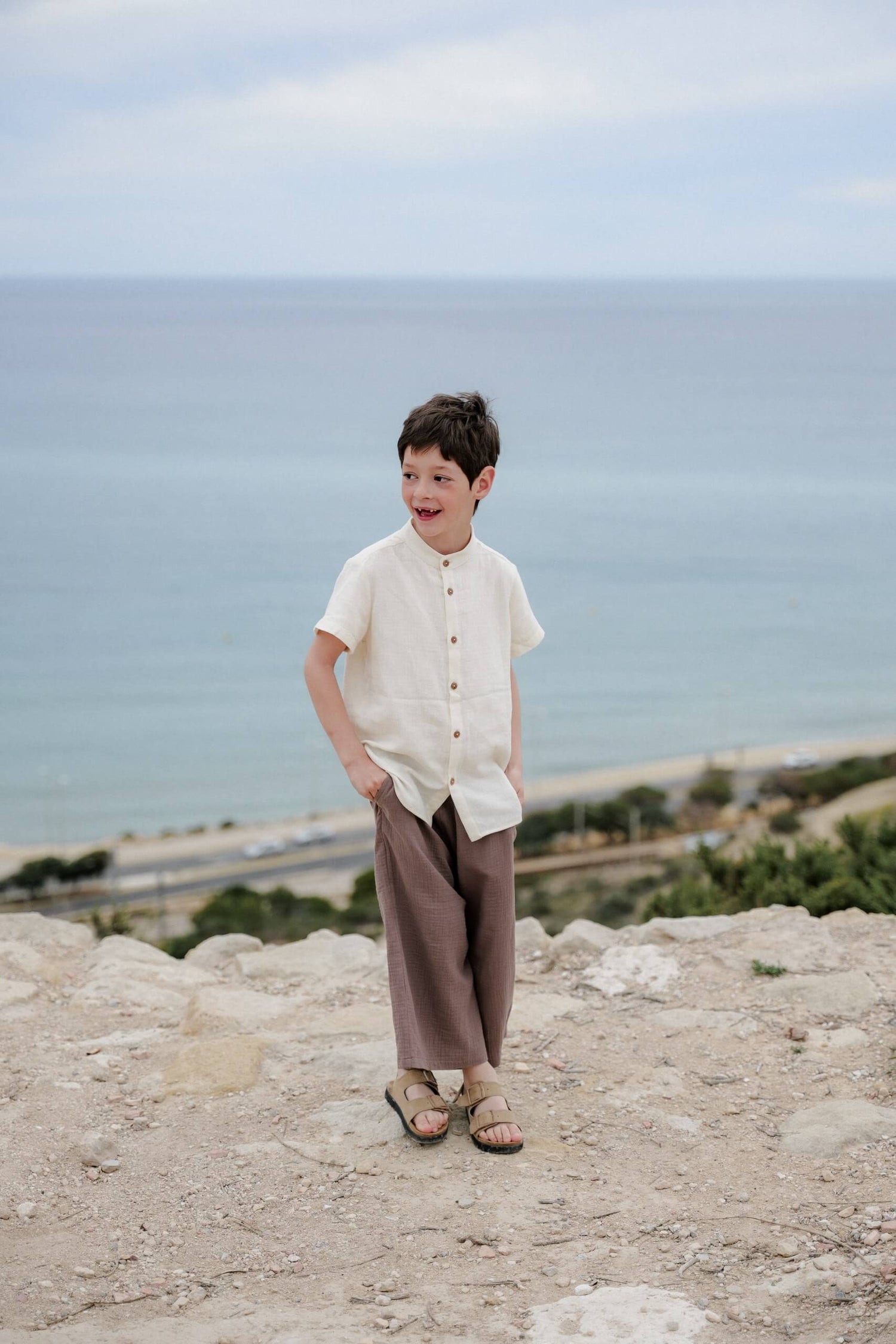 Cotton Shirt Vanilla - Roe & Joe