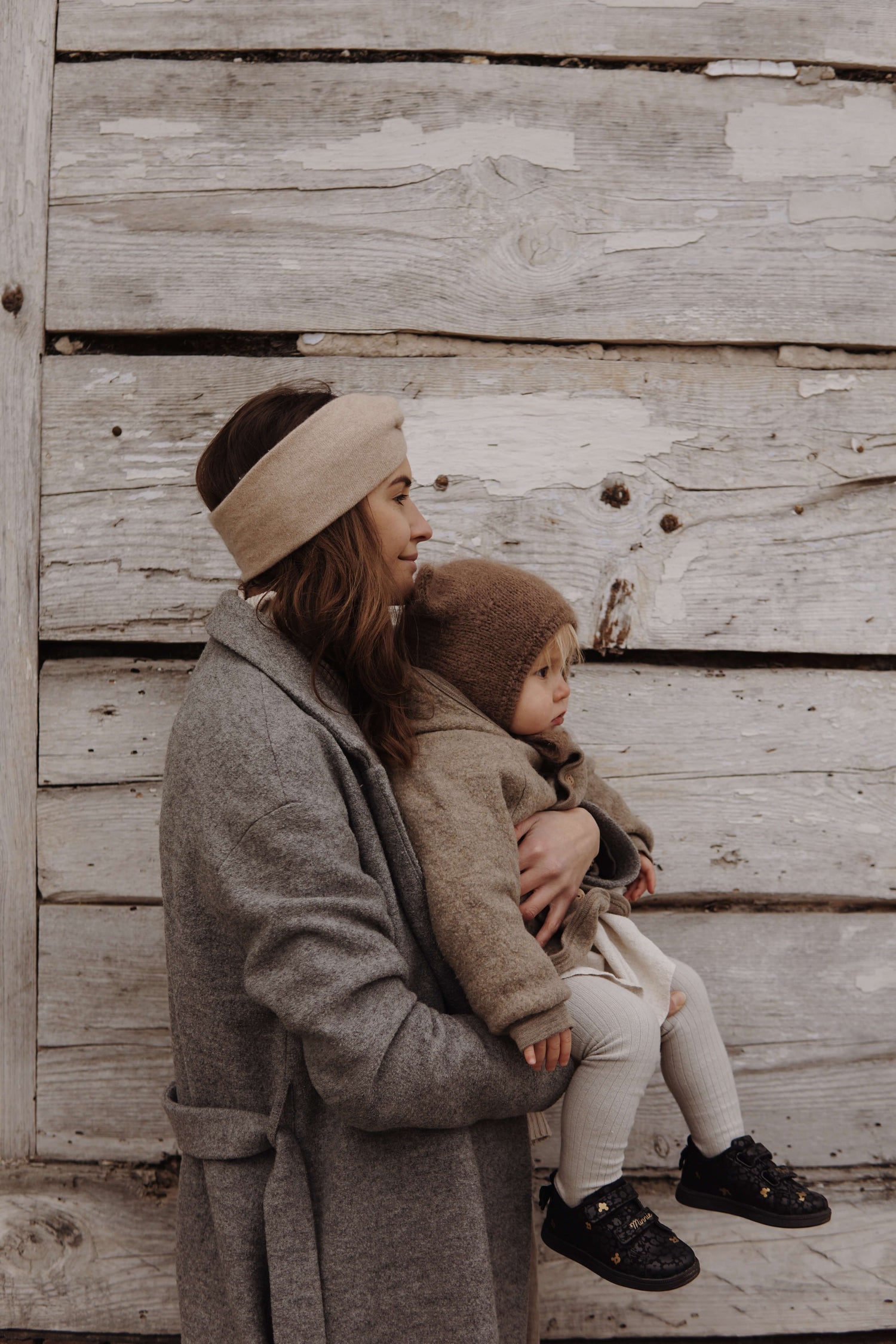 Pure Cashmere Women Headband - Taupe