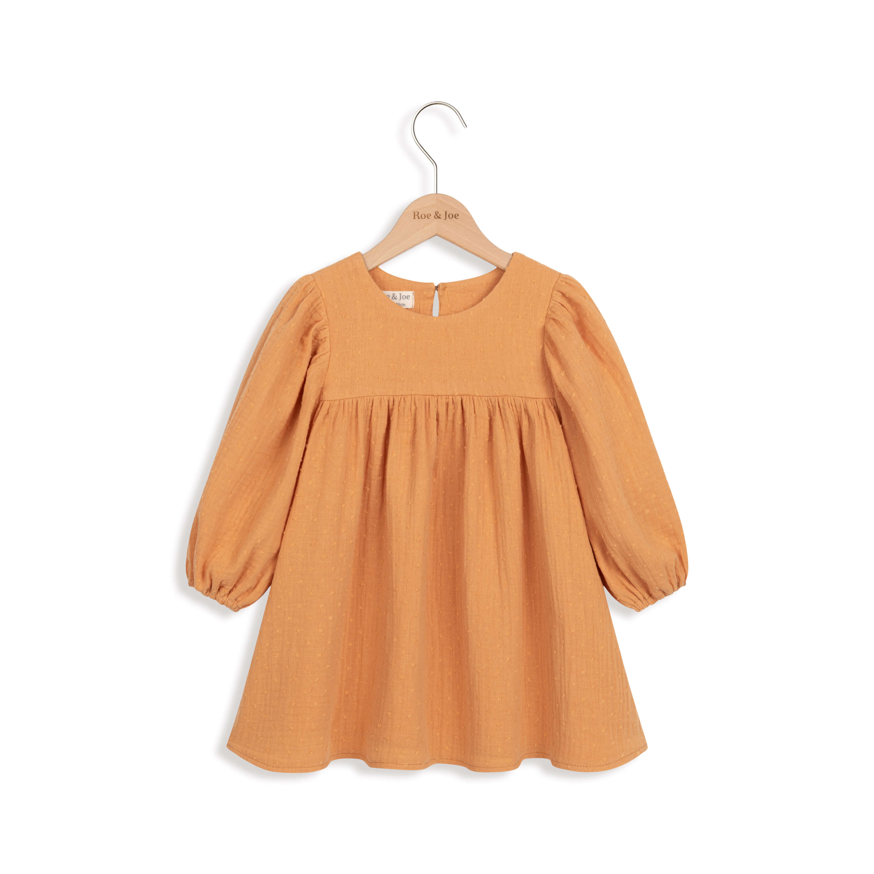Orange dress for girl