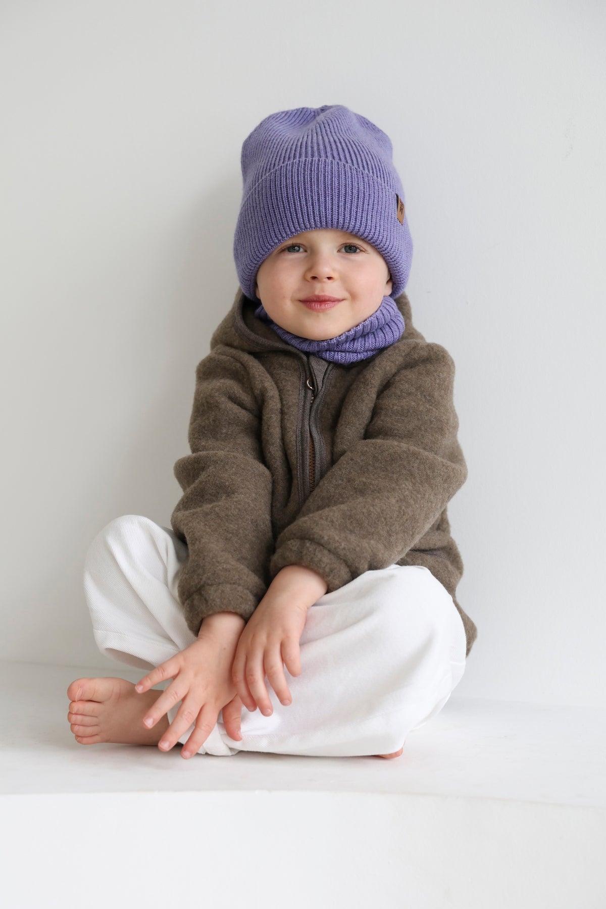 Chunky-Knit Merino Wool Beanie