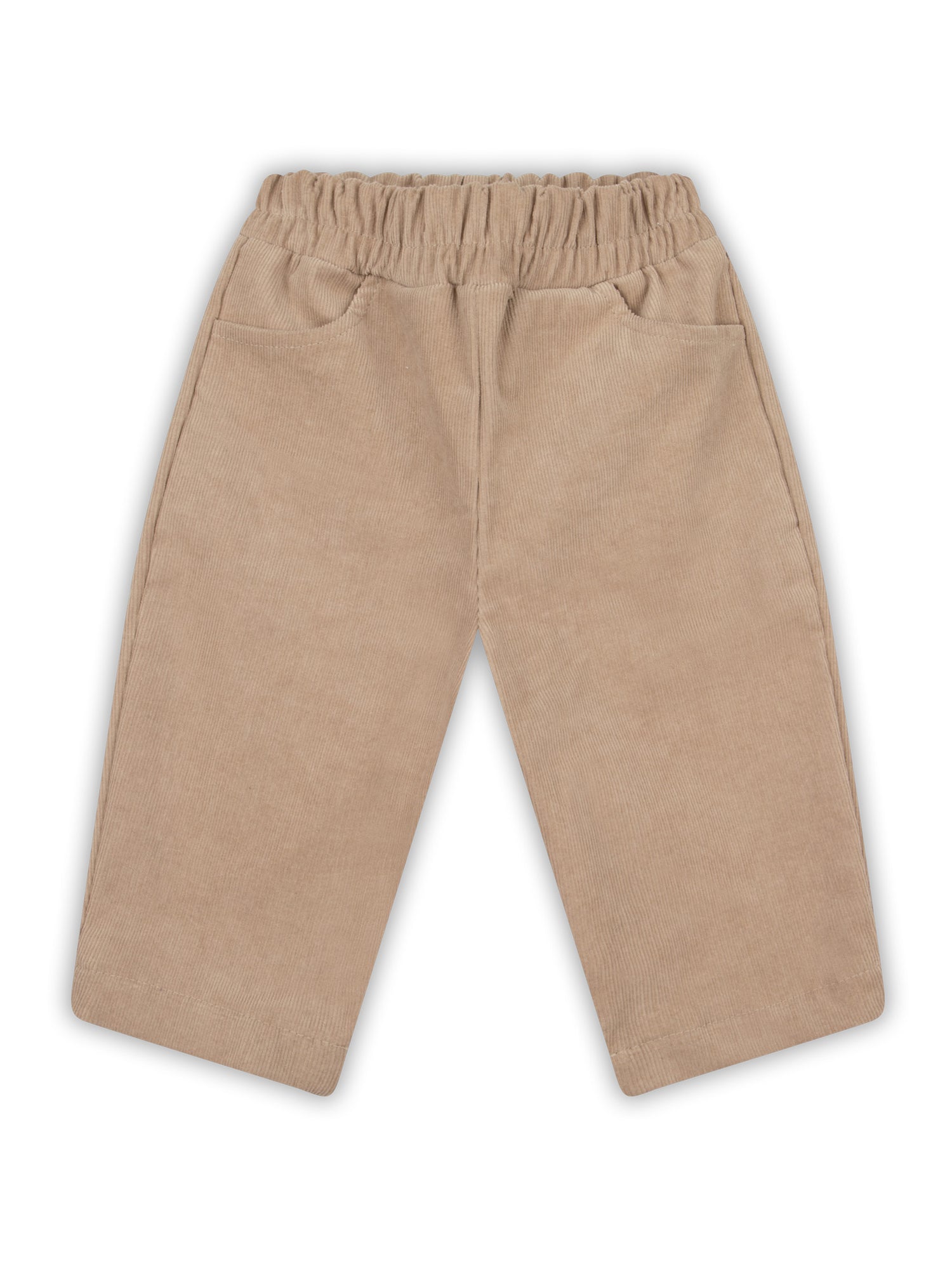 Baby and Toddler Set - Classic Sweatshirt in Midnight Blue & Camel Corduroy Pants