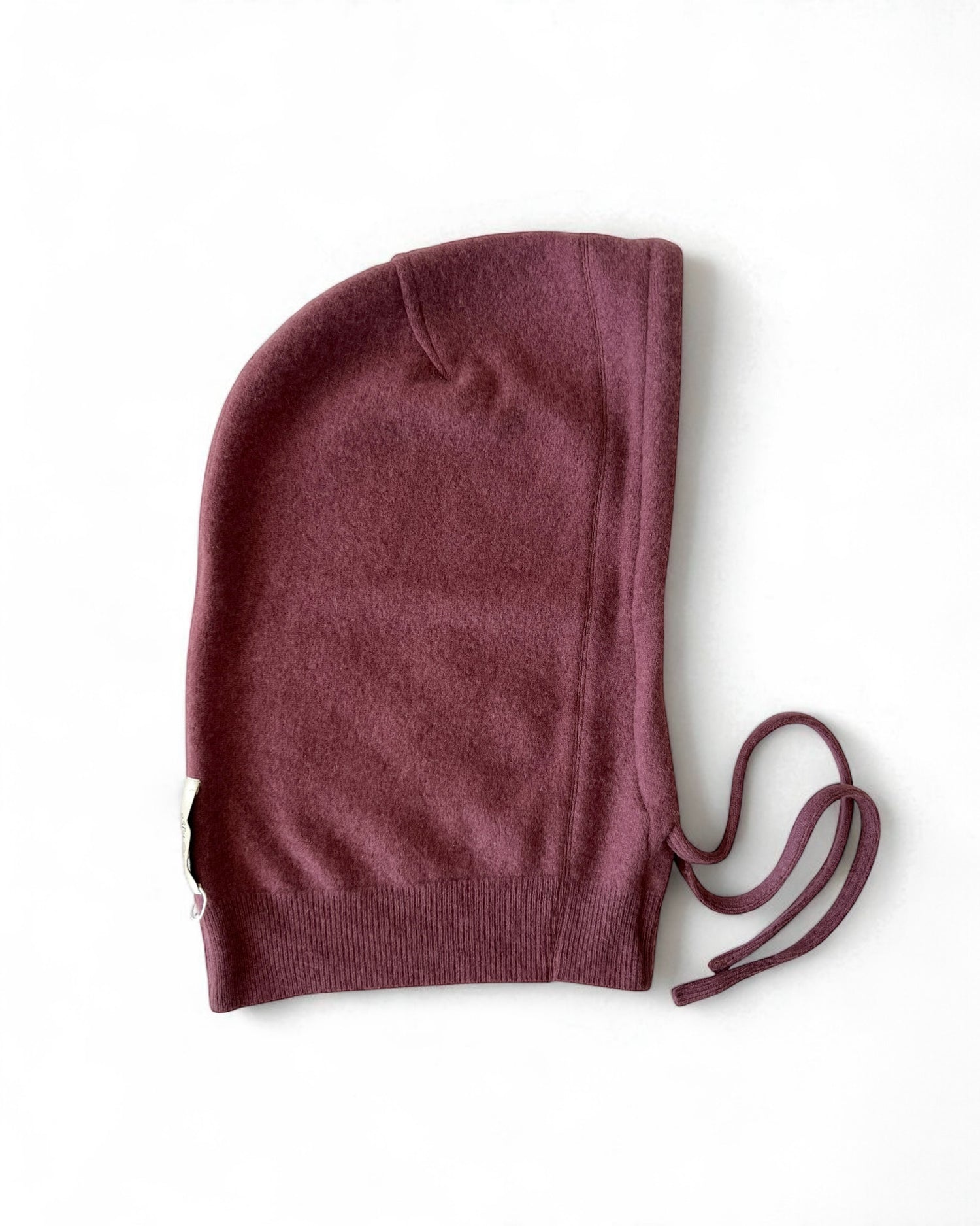 100% Cashmere Hood - Plum