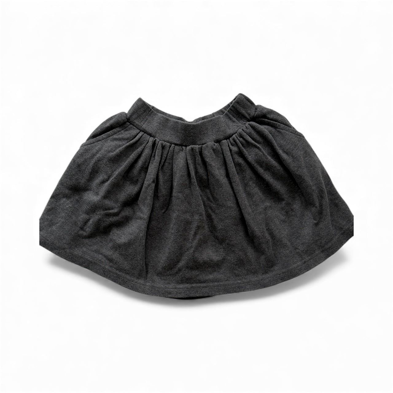 Preloved Organic Cotton Skirt (Size 92) Grey - Coodo