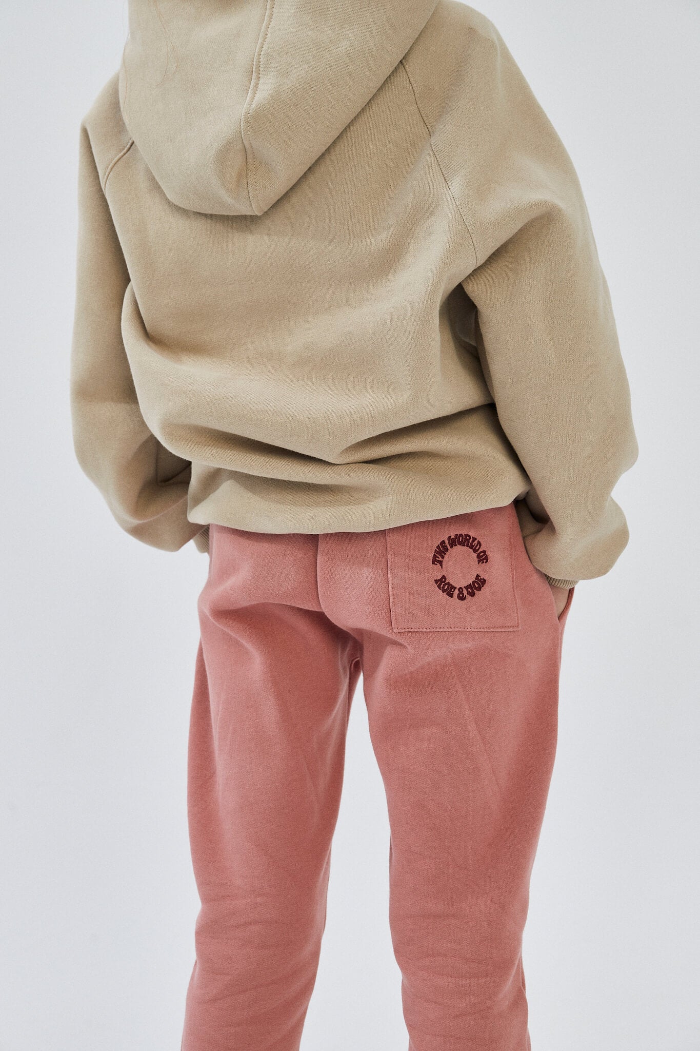 Sweatpants active kids in pink