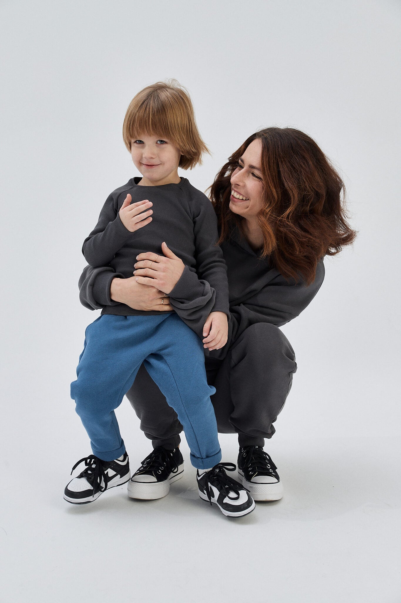 Sweatpants unisex kids blue