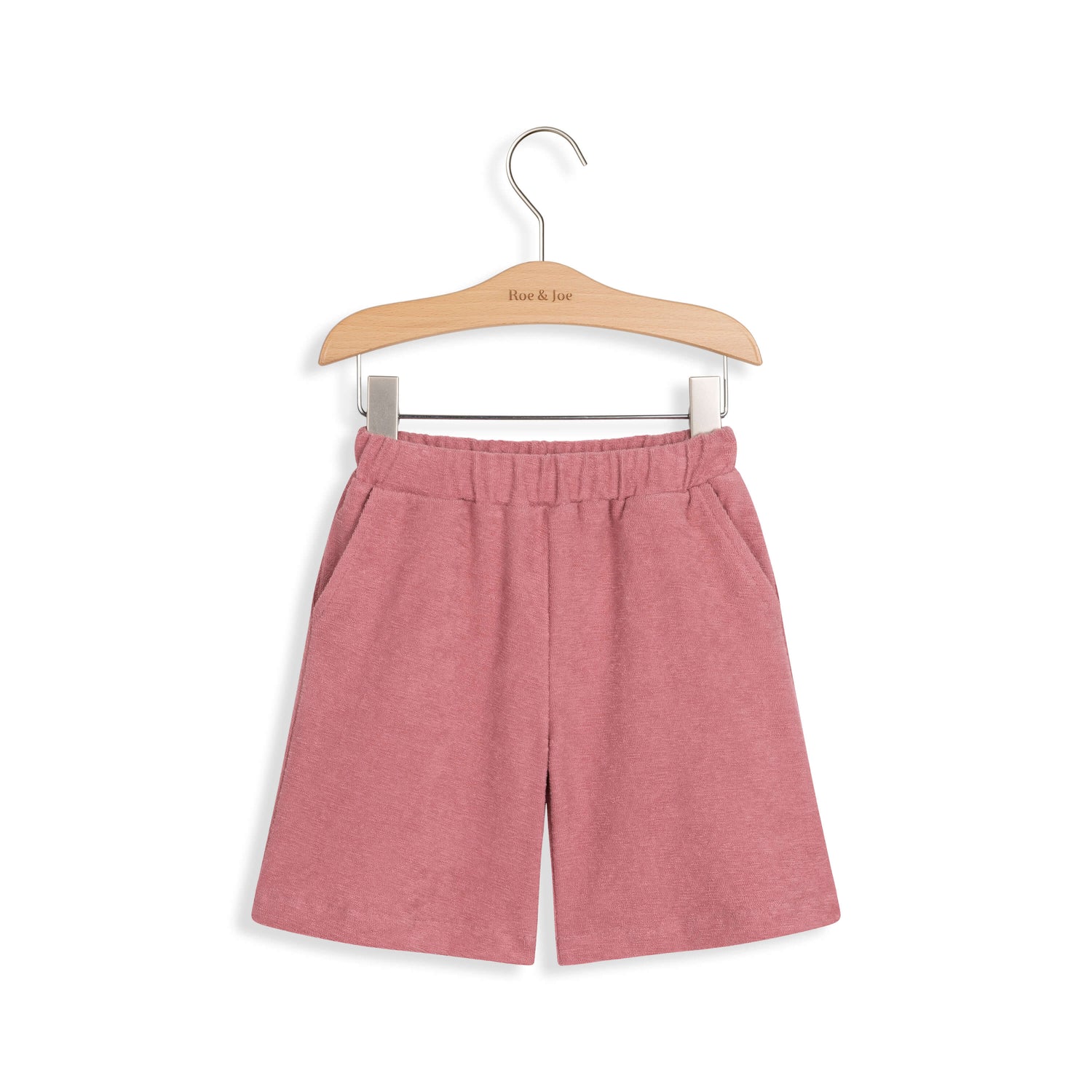 Frottee-Shorts - Rosa