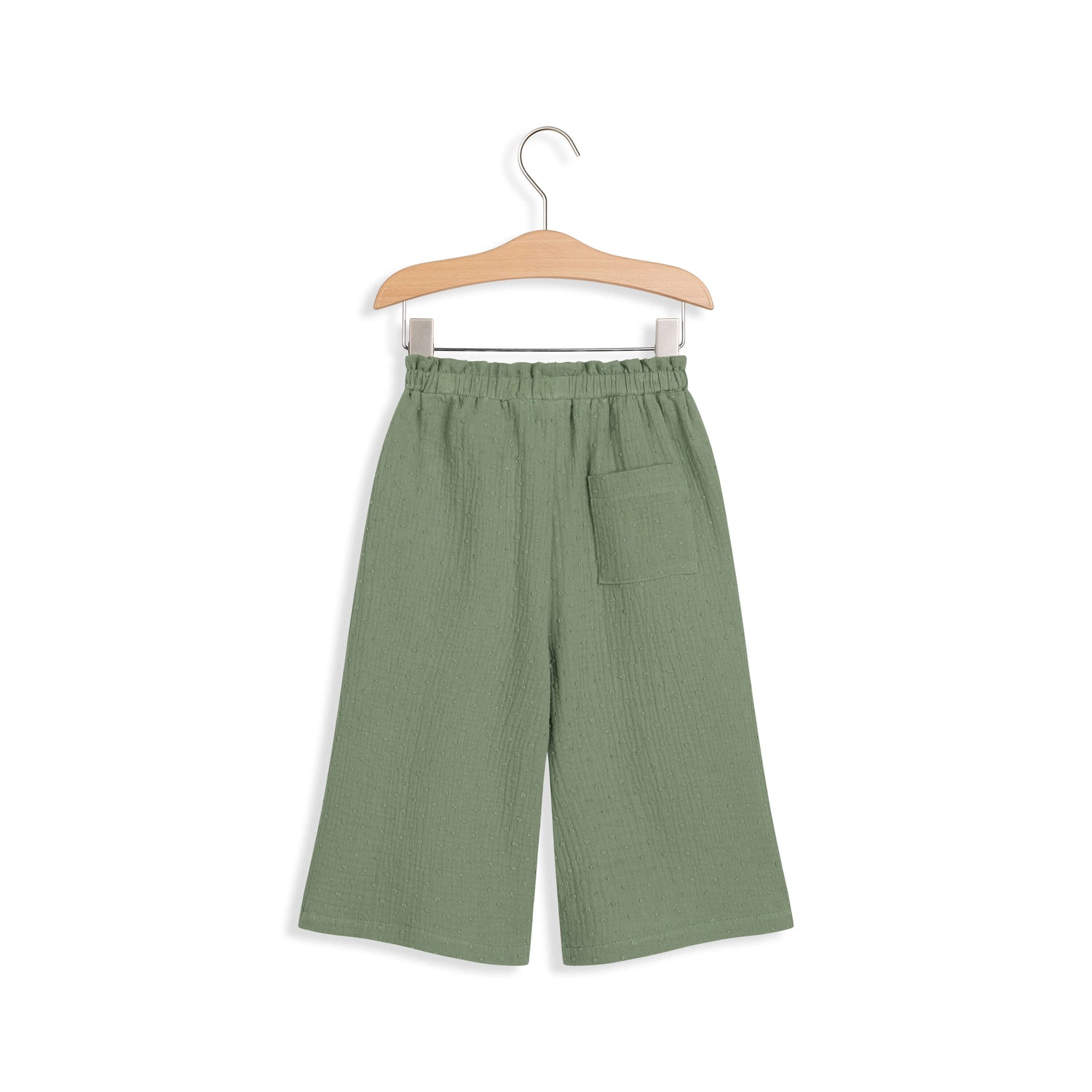 Como Muslin Culottes - Green