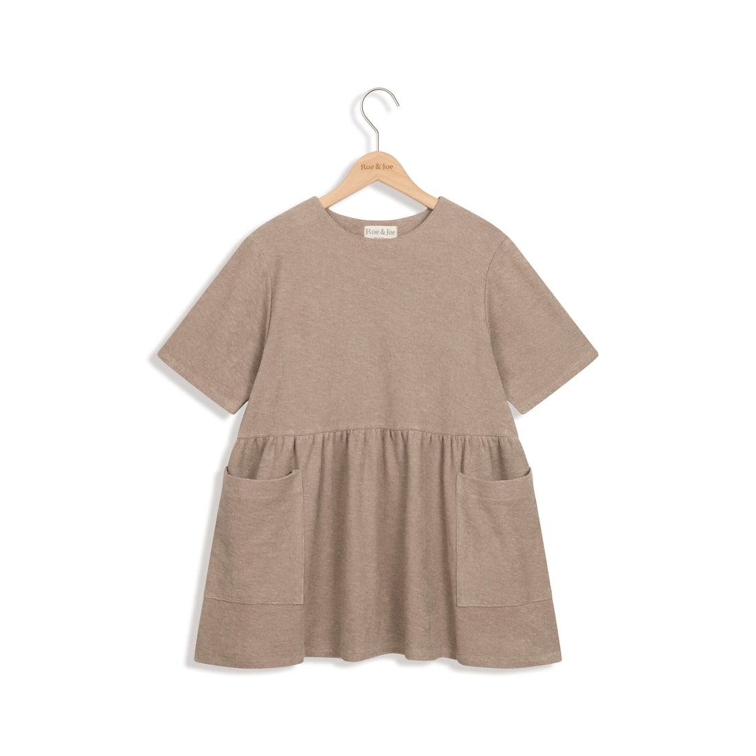 Frottee Dress - Beige