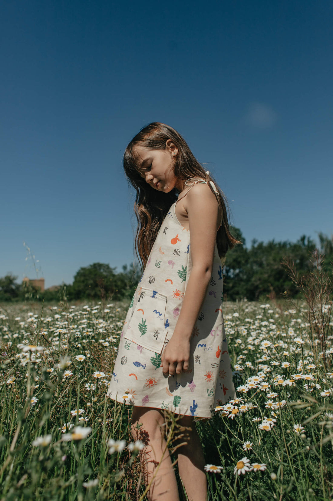 Linen Dress Safari - Happymess