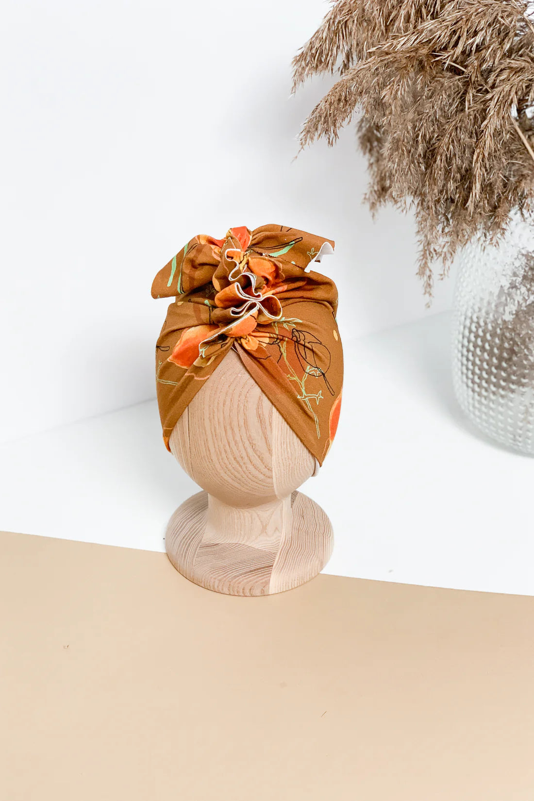 Organic Cotton (GOTS) Baby Turban - Iceland Poppies