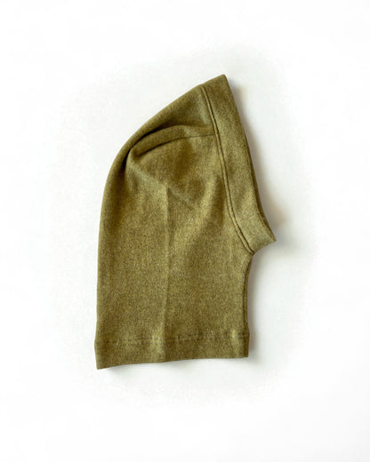 Balaclava aus reinem Kaschmir - Grün