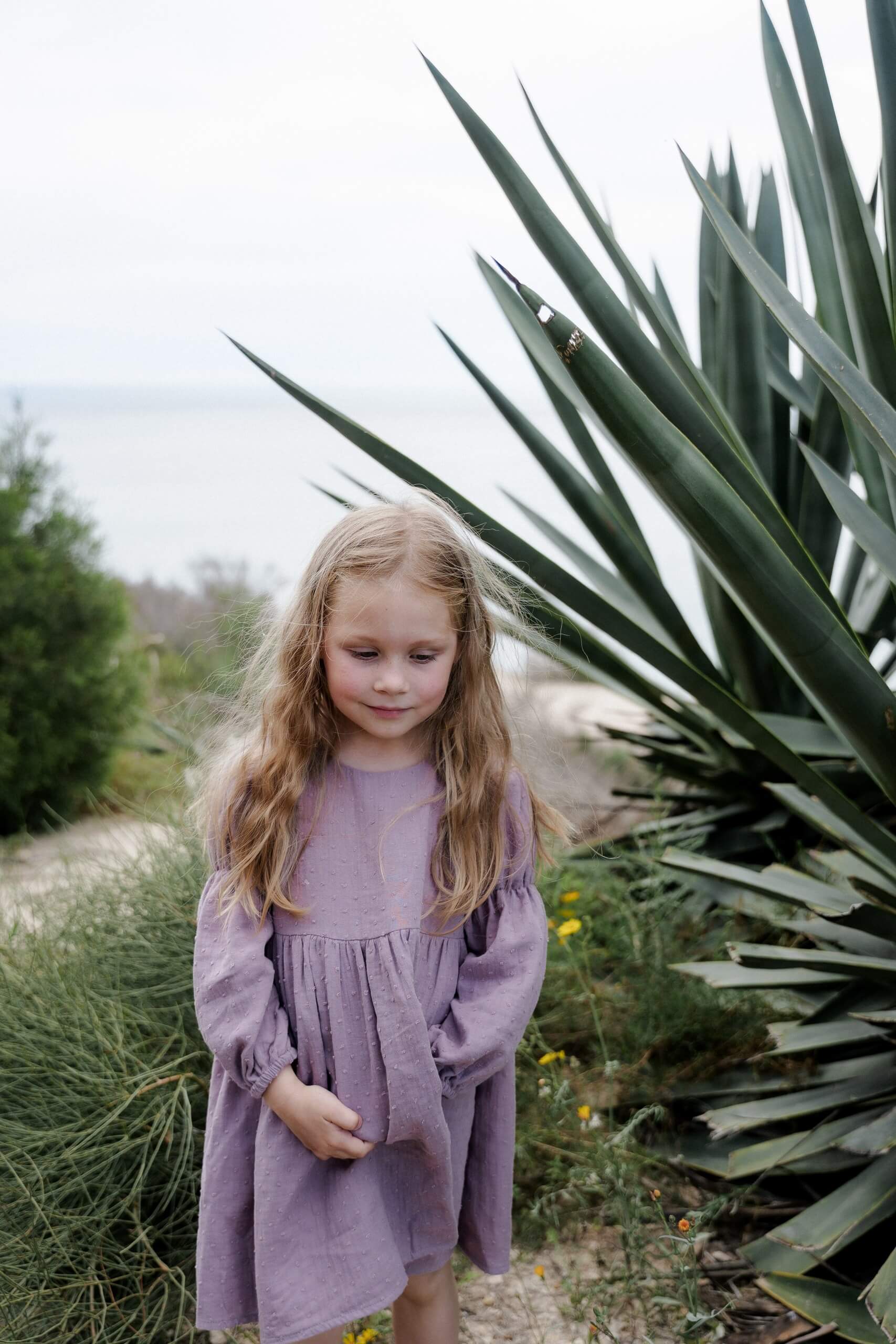 Mädchen Kleid Boble Lavendel – Roe &amp; Joe