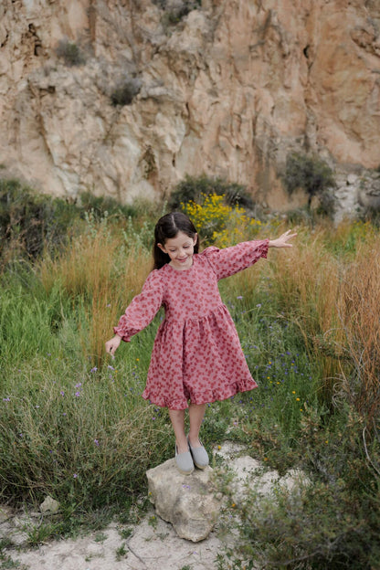 Mädchen Kleid Flower Blush - Roe &amp; Joe