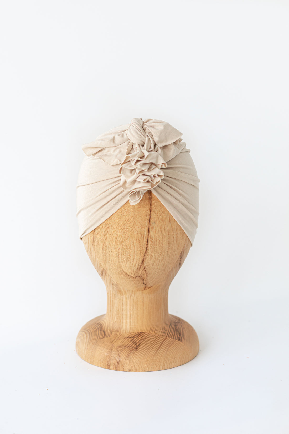 Bamboo Baby Turban - Light Cappucino