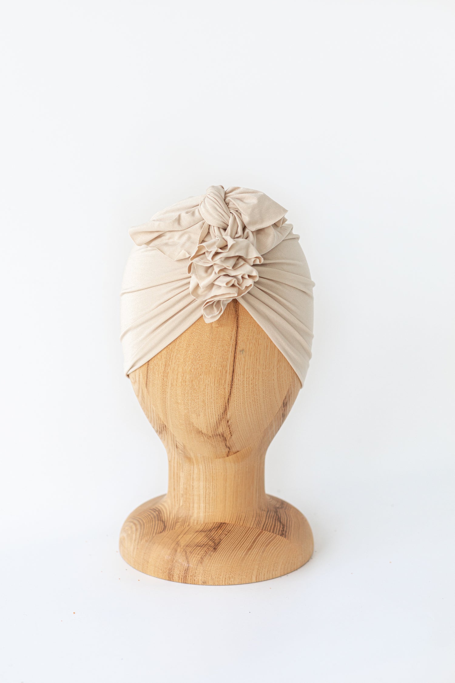 Bamboo Baby Turban - Light Cappucino