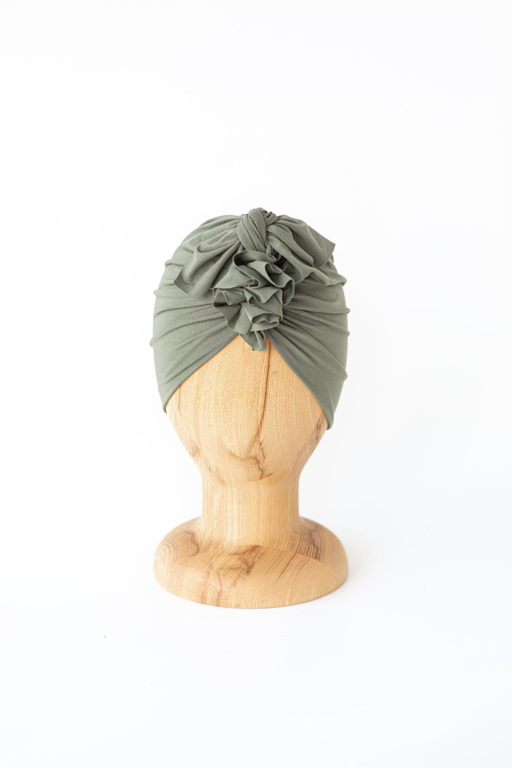 Bambus Baby Turban - Salbeigrün