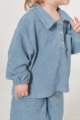 babykleidung set in farbe blau