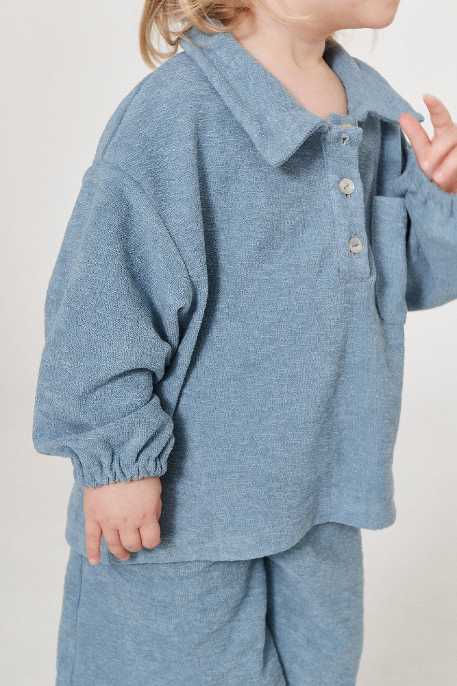 babykleidung set in farbe blau