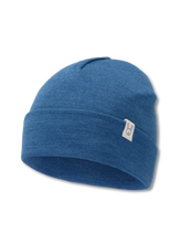 baby hat in color blue on a transparent background