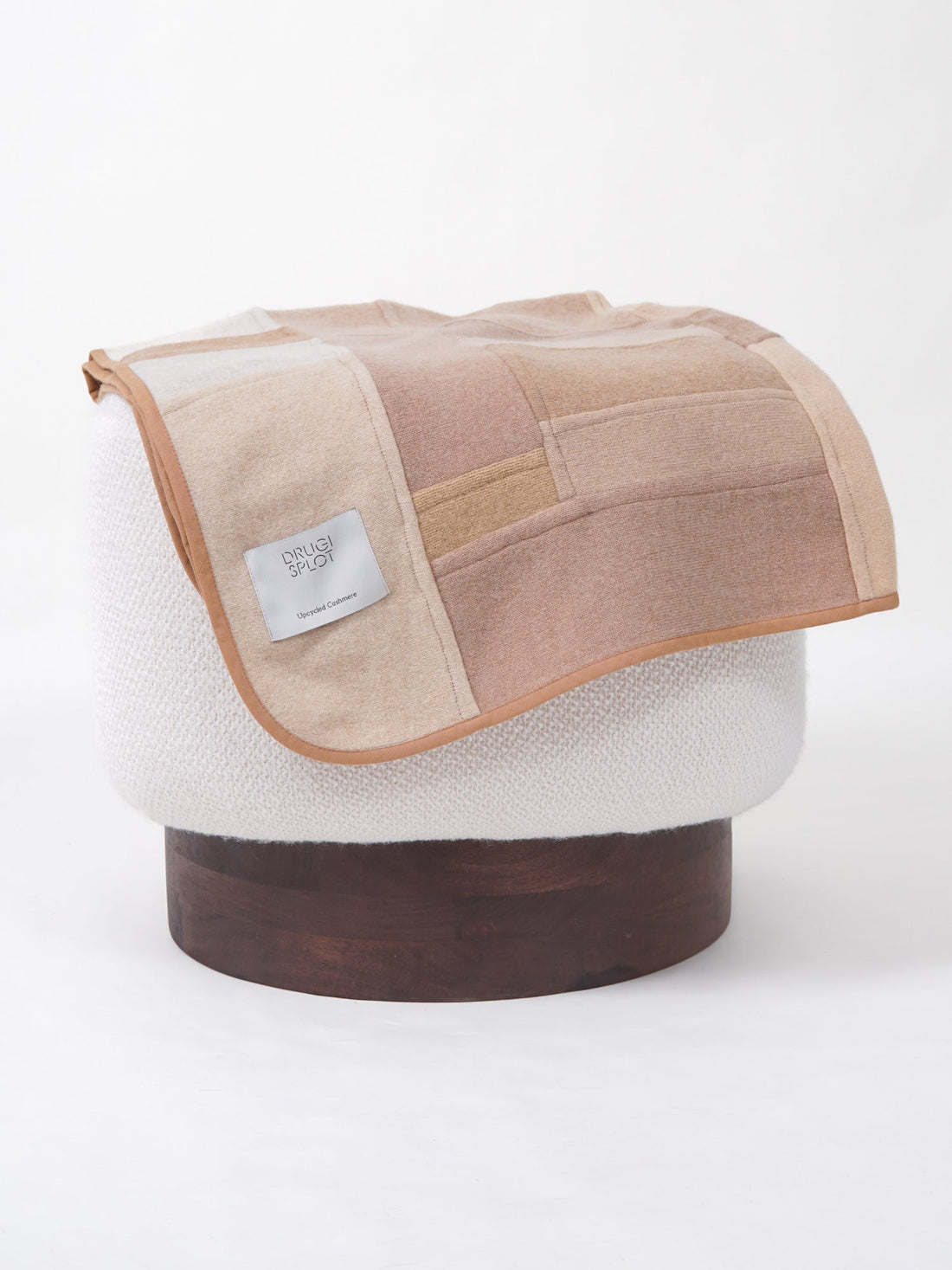 pure cashmere baby blanket on a chair