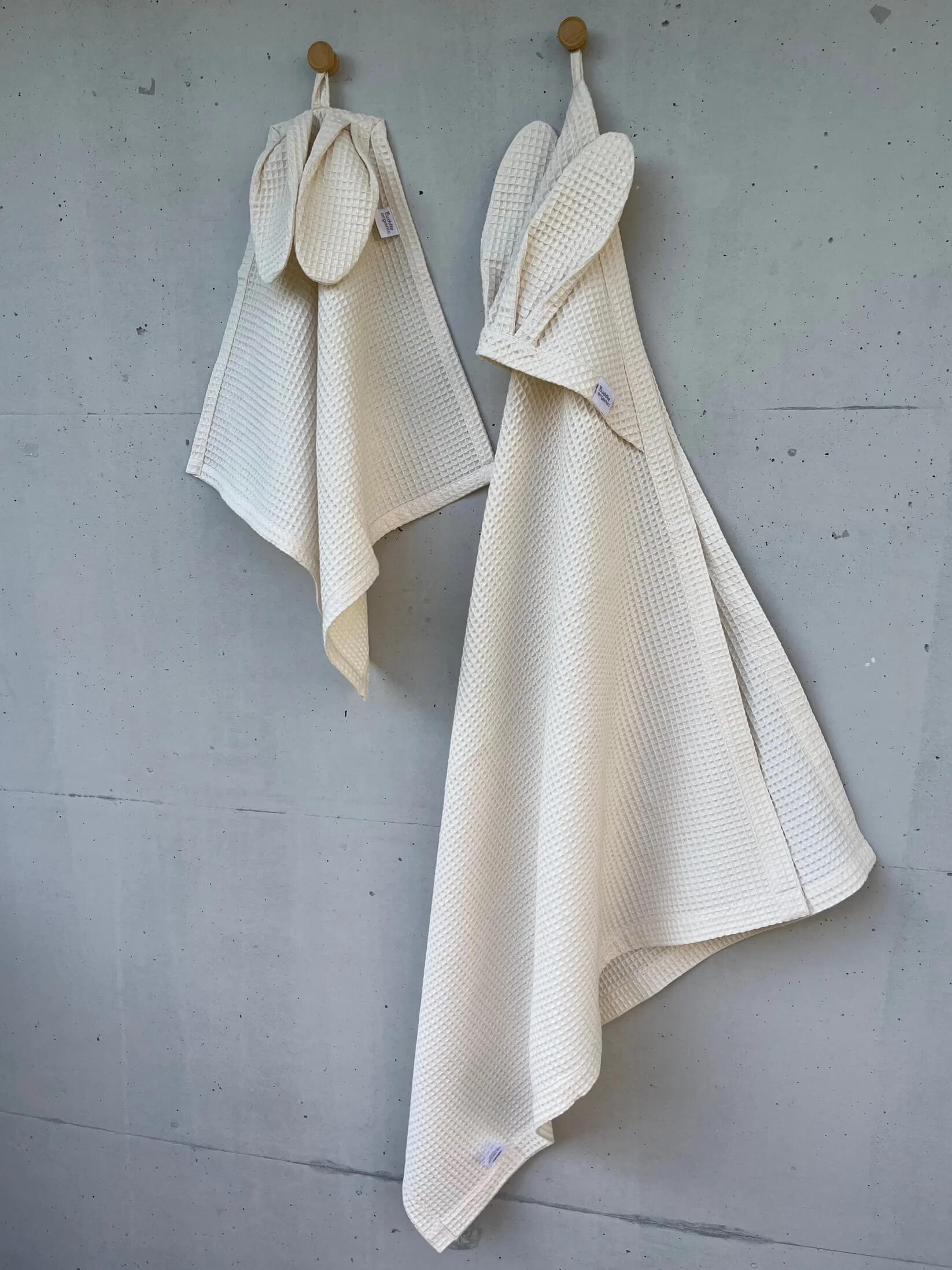 Children towel organic cotton bunny ears