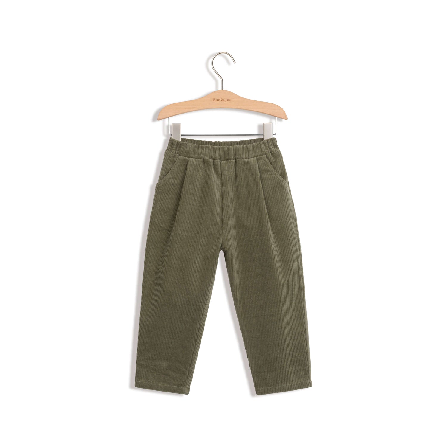 Corduroy Trousers Olive