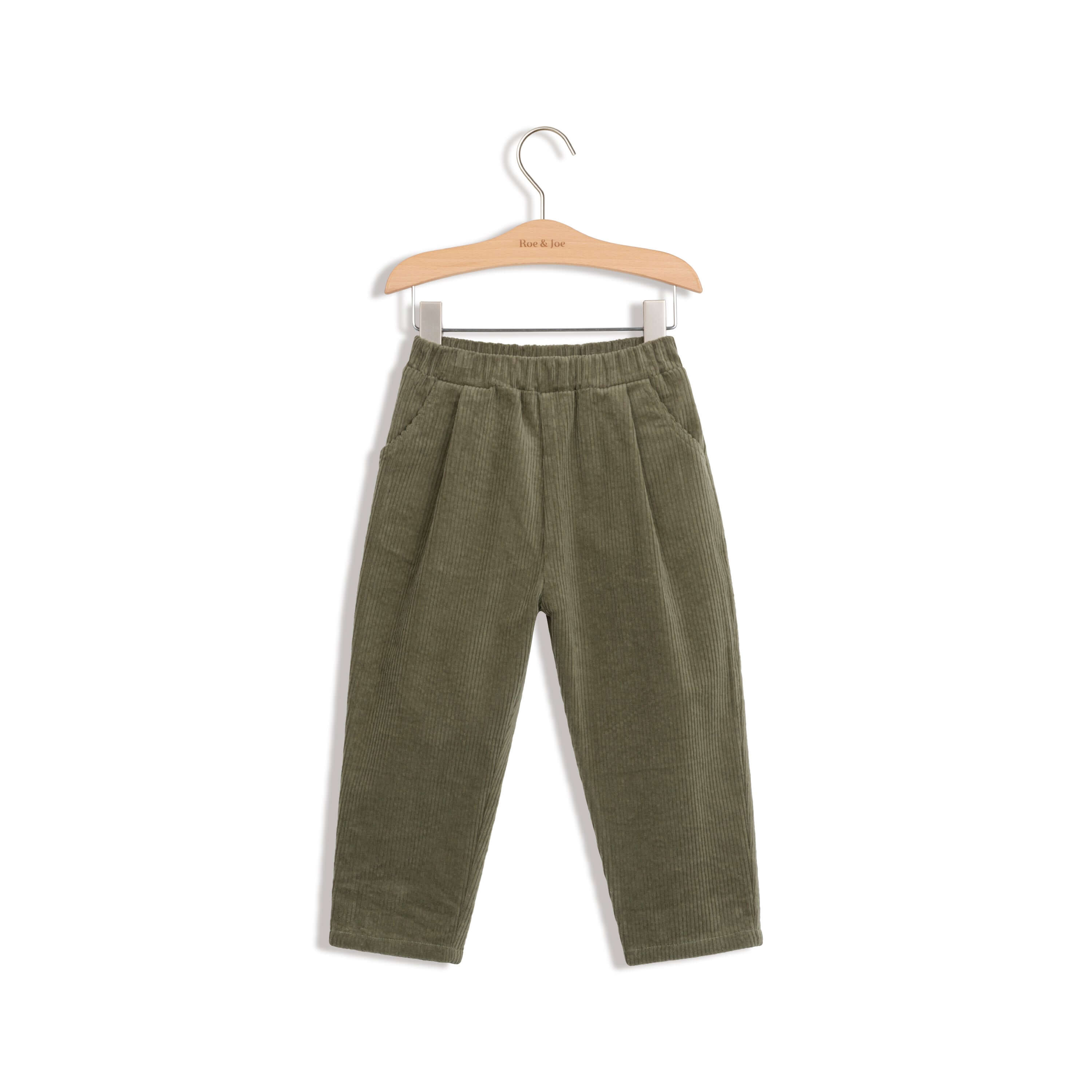 Cordhose Oliv