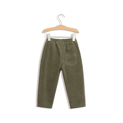 Cordhose Oliv