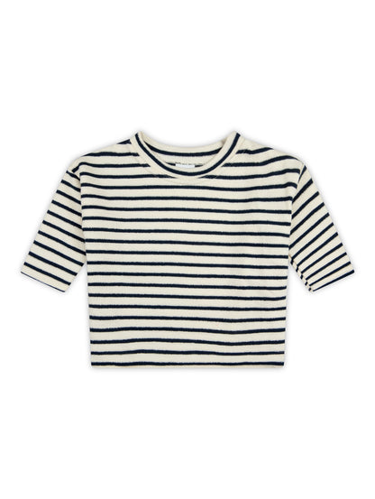 Bluse für Babys und Kleinkinder - Marineblau