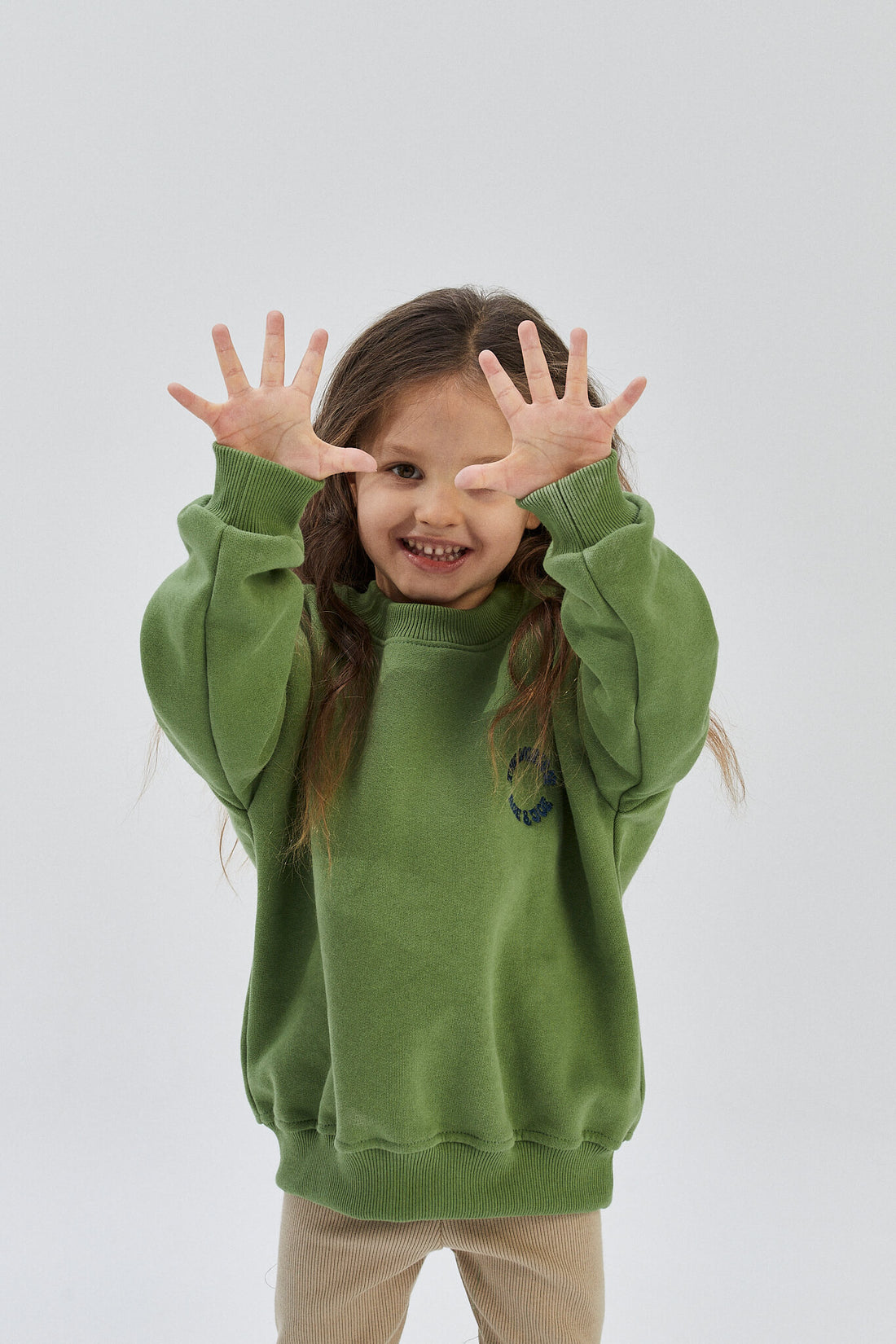 Organic Cotton Minimalistic Sweatshirt  - Jungle