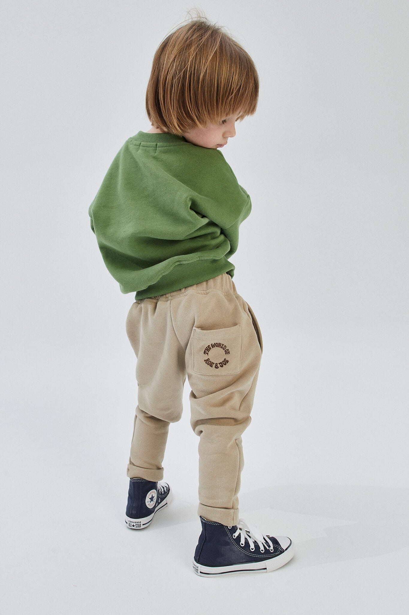 Kids sweatpants cotton linen