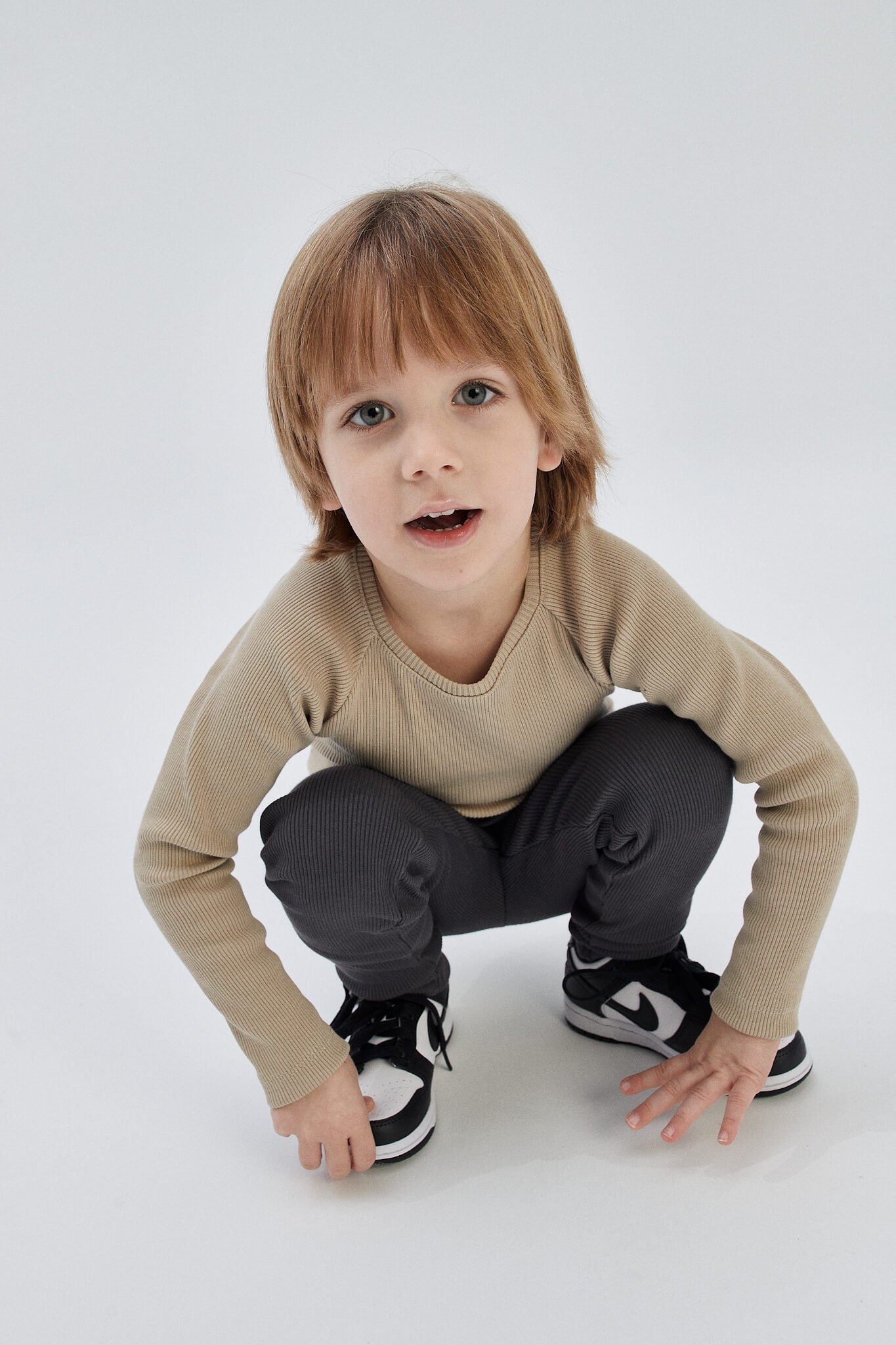 Linen longsleeve unisex kids