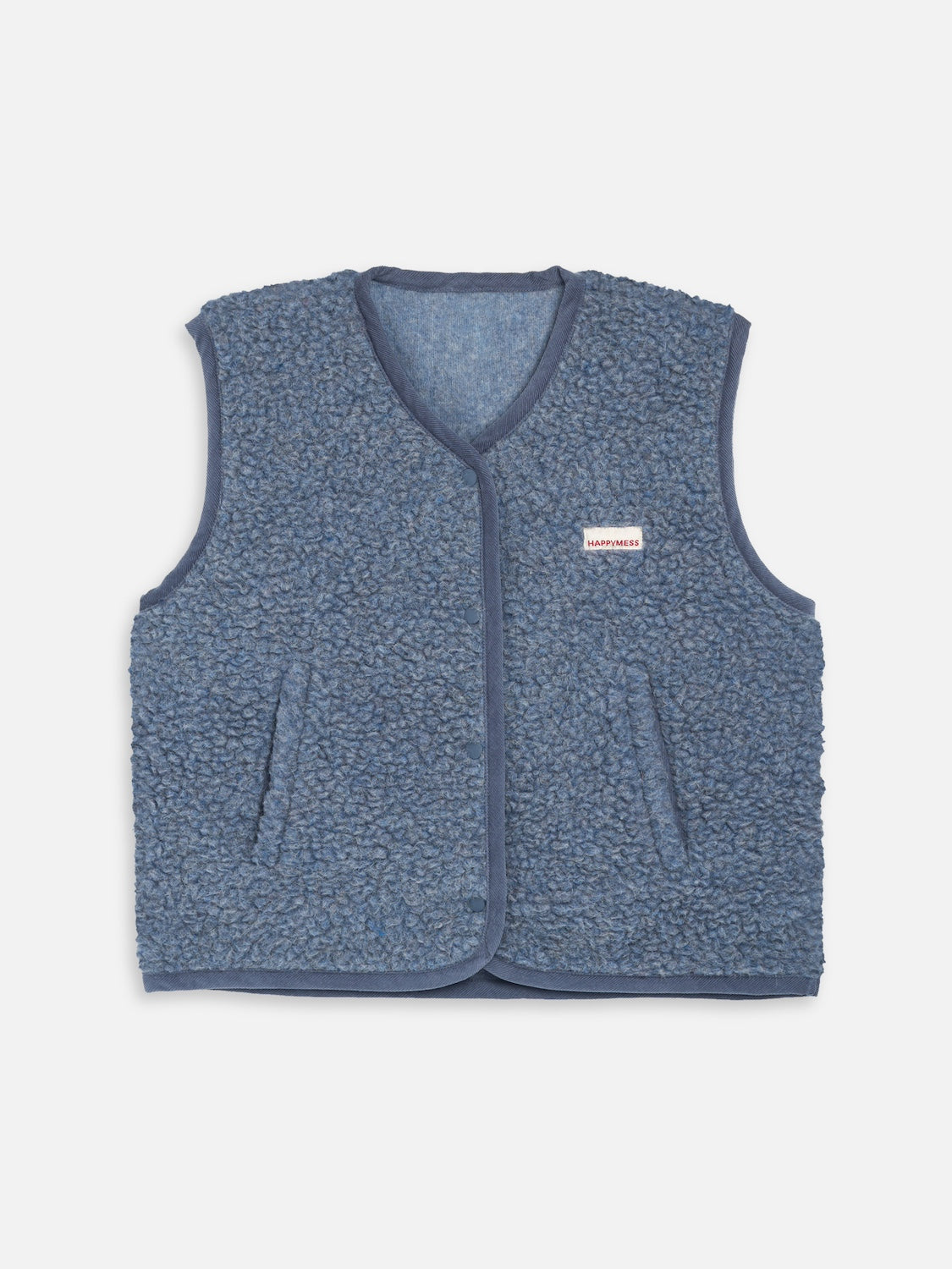 Merino Wool Vest Adult - Baltic - Happymess