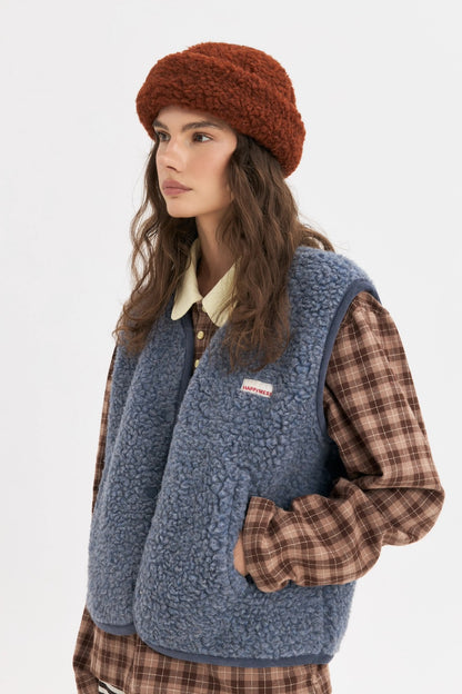 Merino Wool Vest Adult - Baltic - Happymess