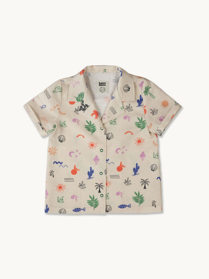Leinenhemd Safari - Happymess